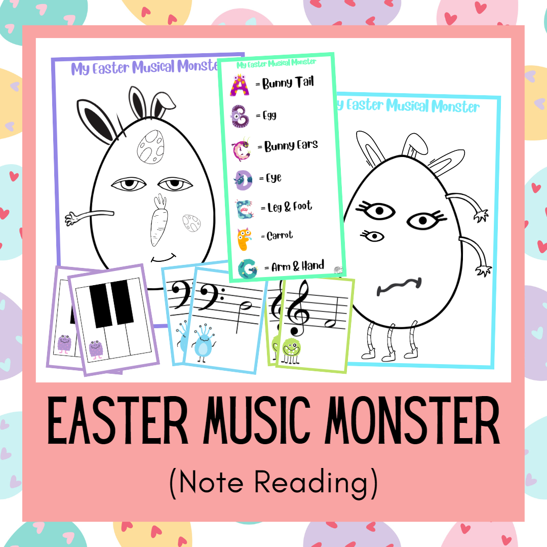 Easter Musical Monster | Note Reading Game