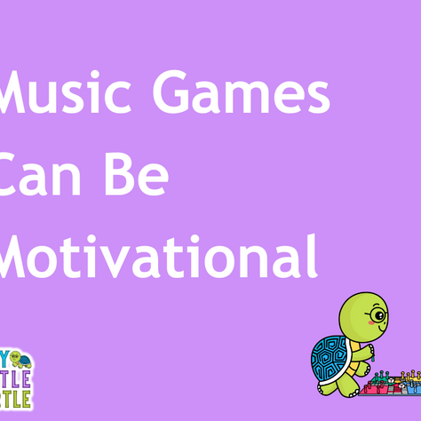 Music Games Can Be Motivational