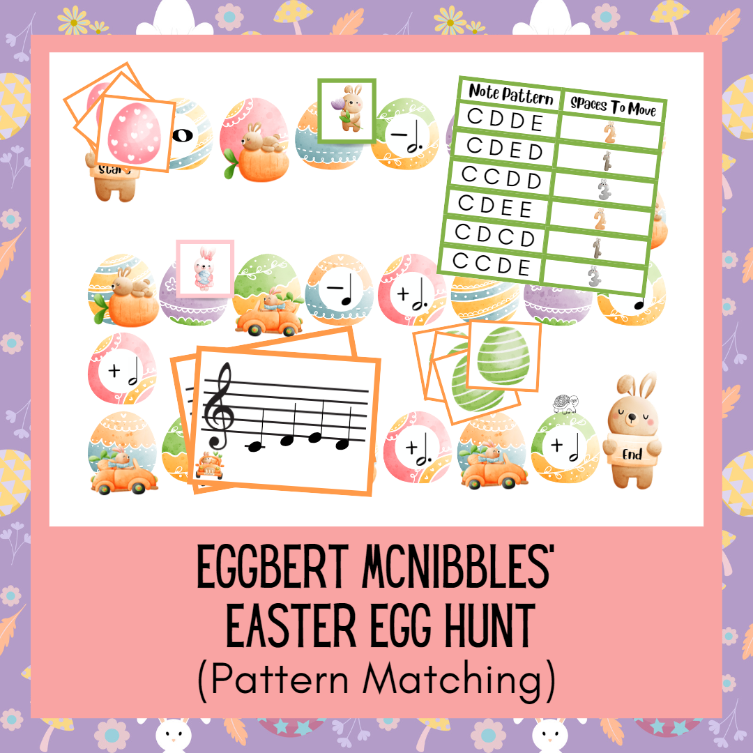 Eggbert McNibbles Easter Egg Hunt | Pattern Matching Game