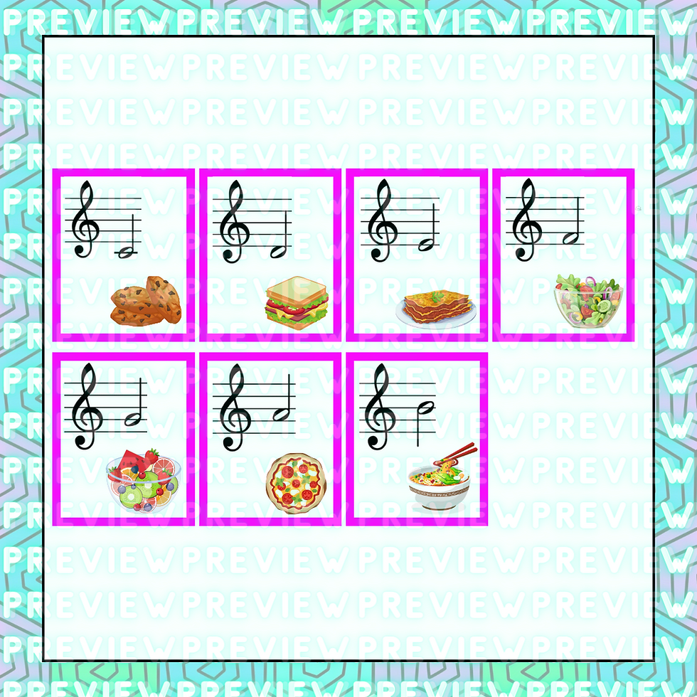 Thumbnail: The Things We Love | Treble Clef Note Reading Game