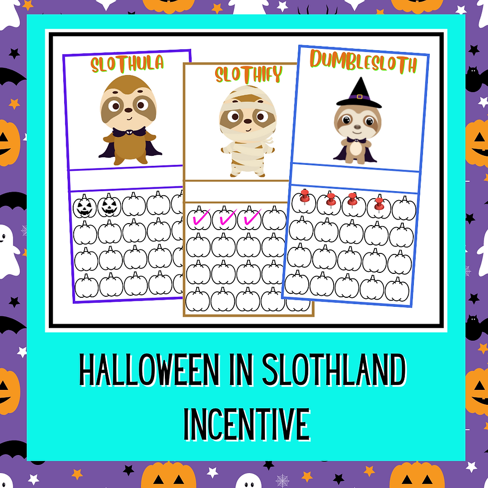 Thumbnail: Halloween In Slothland | Music Escape Room, 3 Games, Incentive Sheets