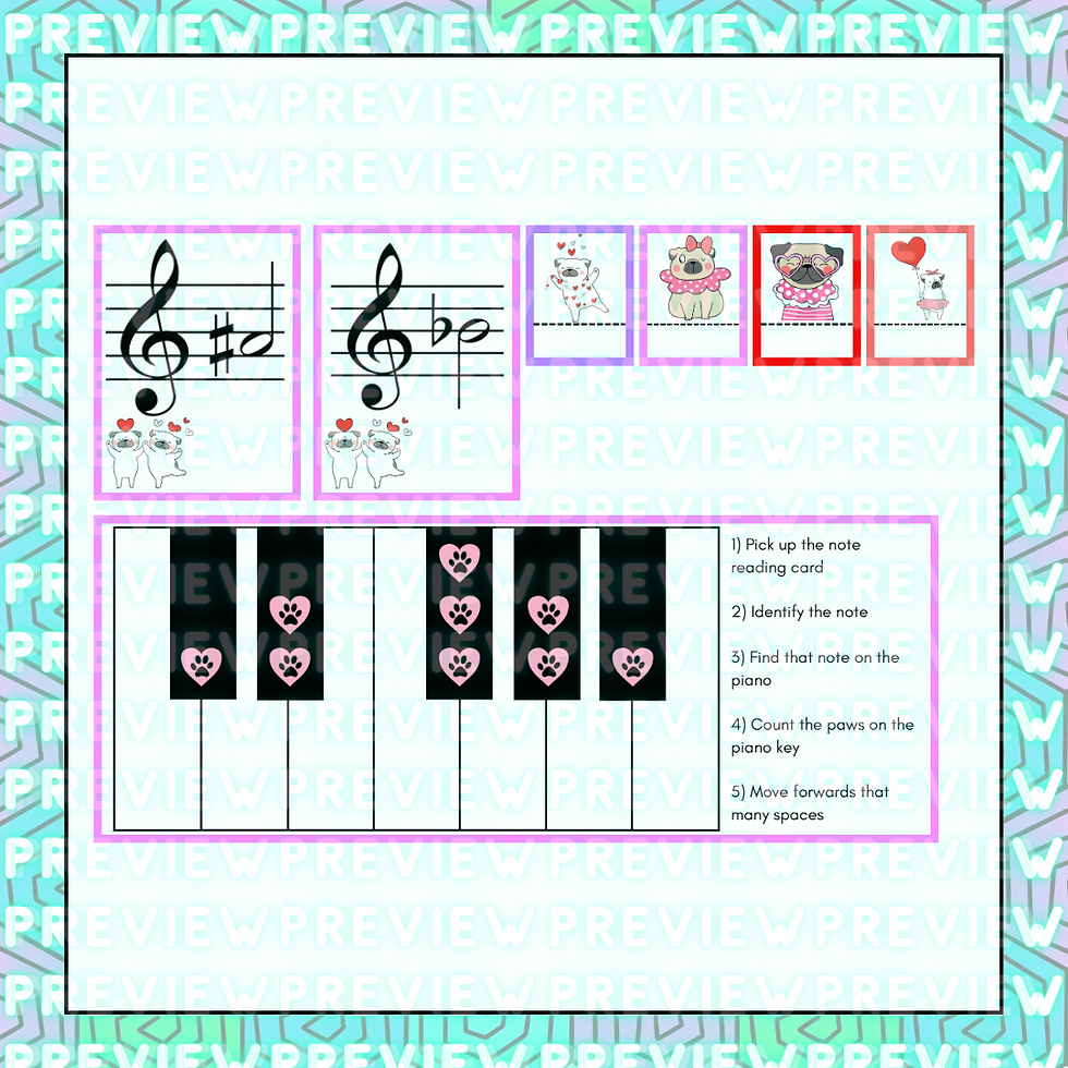 Thumbnail: Puppy Love | Sharps and Flats Game