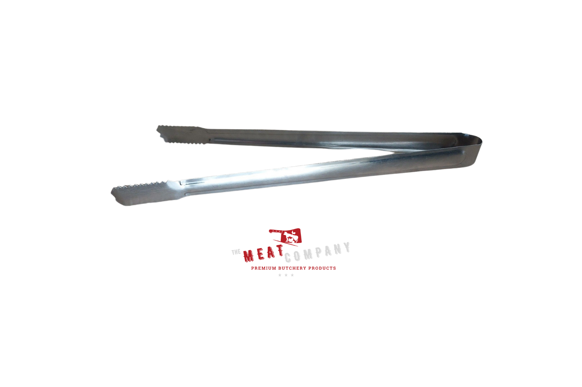 Steel BBQ Tongs ~ 38cm