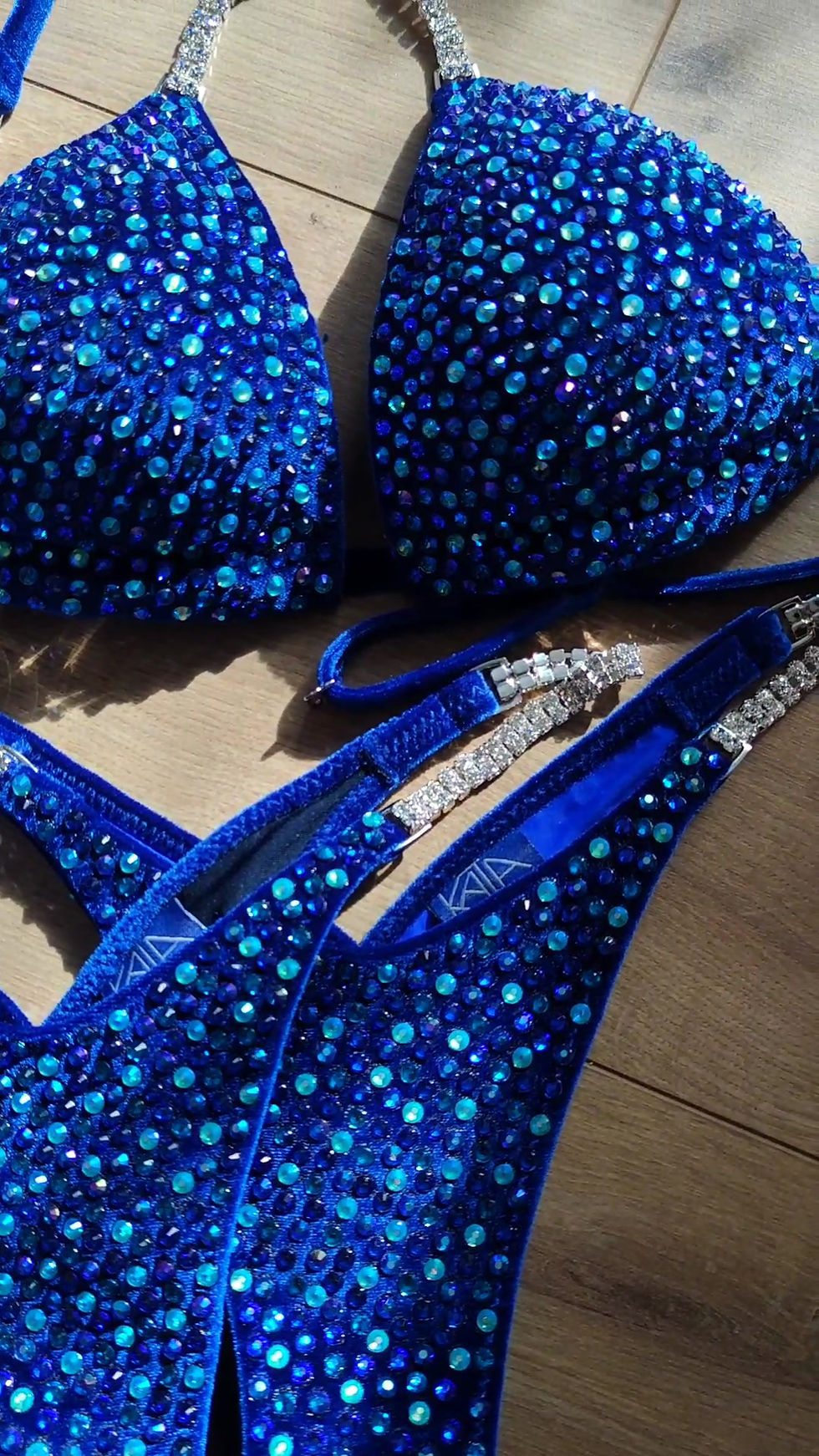 Thumbnail: AVA royal blue bikini kata.apparel
