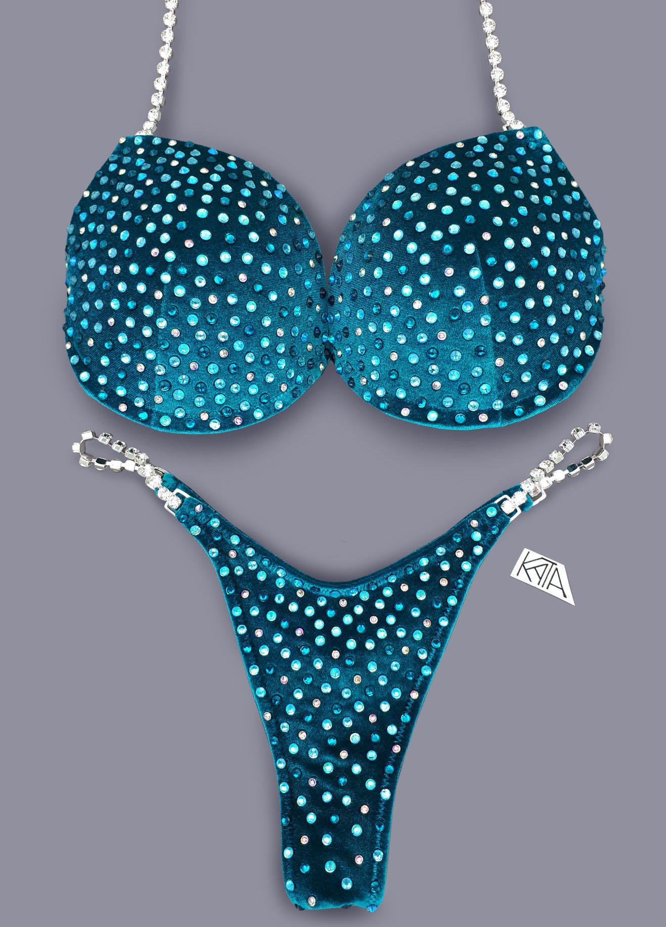 VANYA teal bikini kata.apparel