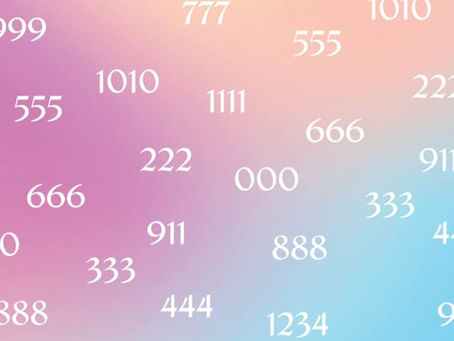 Angel Numbers 101...111