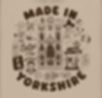 Thumbnail: Stone Yorkshire Hoodie featuring famous Yorkshire icons | From homegrownthreads.co.uk
