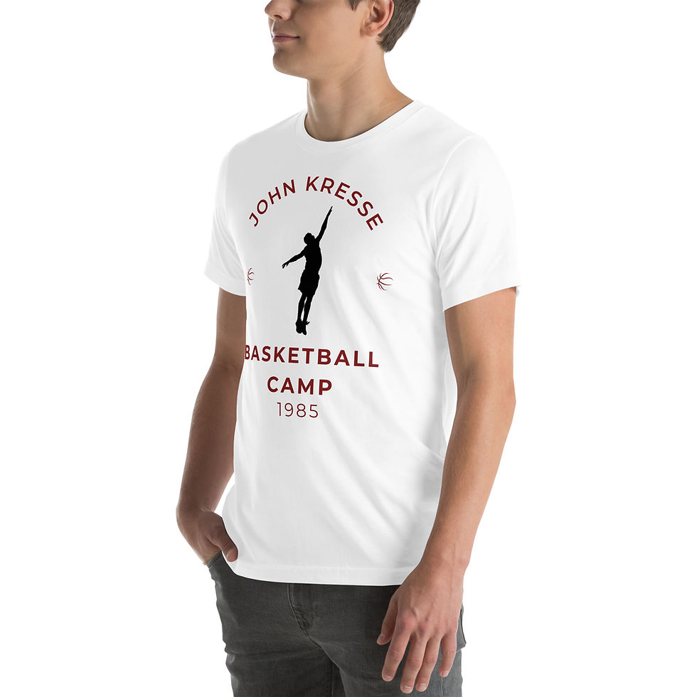 Thumbnail: John Kresse Basketball Camp 1985 White/Grey