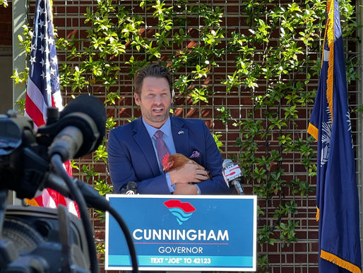 Cunningham Calls Out Governor McMaster for Ducking Debates & Calls for more Government Transparency