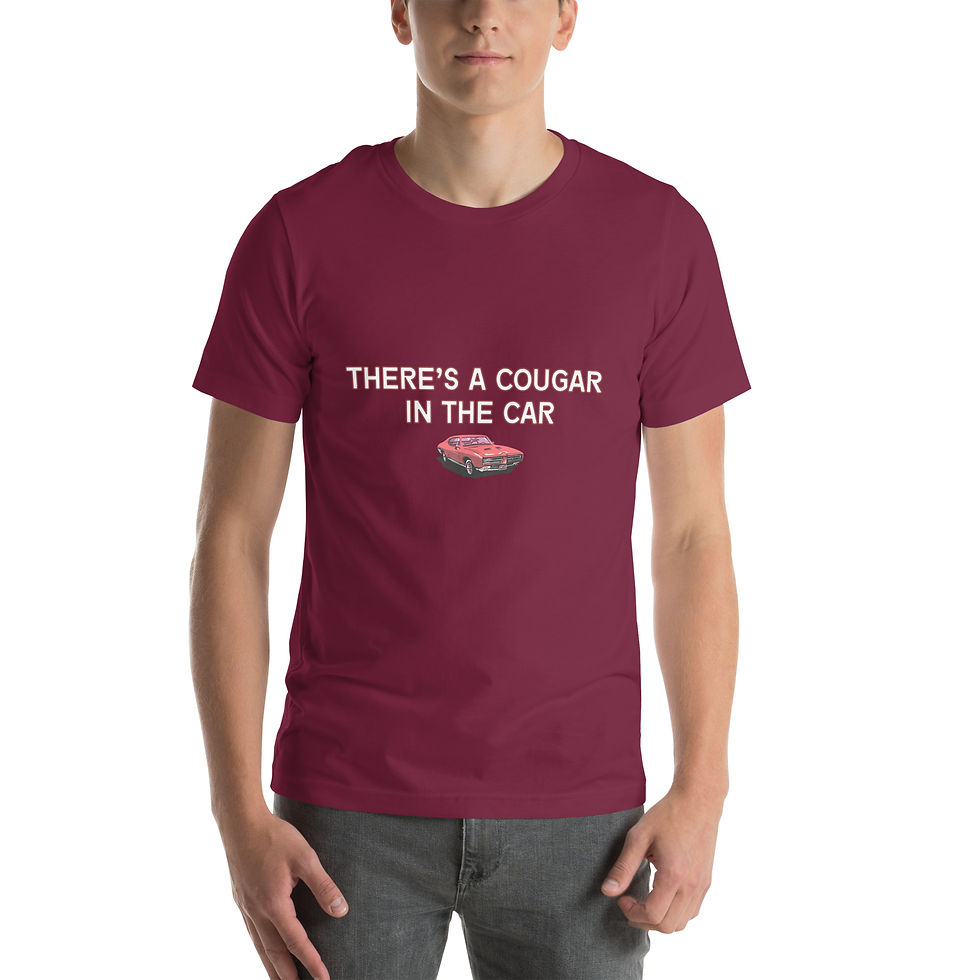 Thumbnail: Cougar in the Car T-Shirt