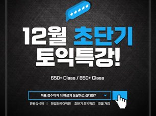 12월 초단기 TOEIC 커리큘럼