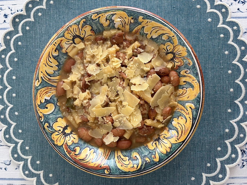 Pasta & Bean Stew | Paštafažol