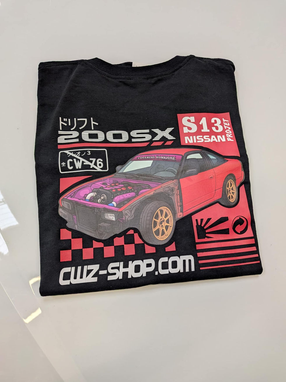 T-shirt "projet NISSAN S13"
