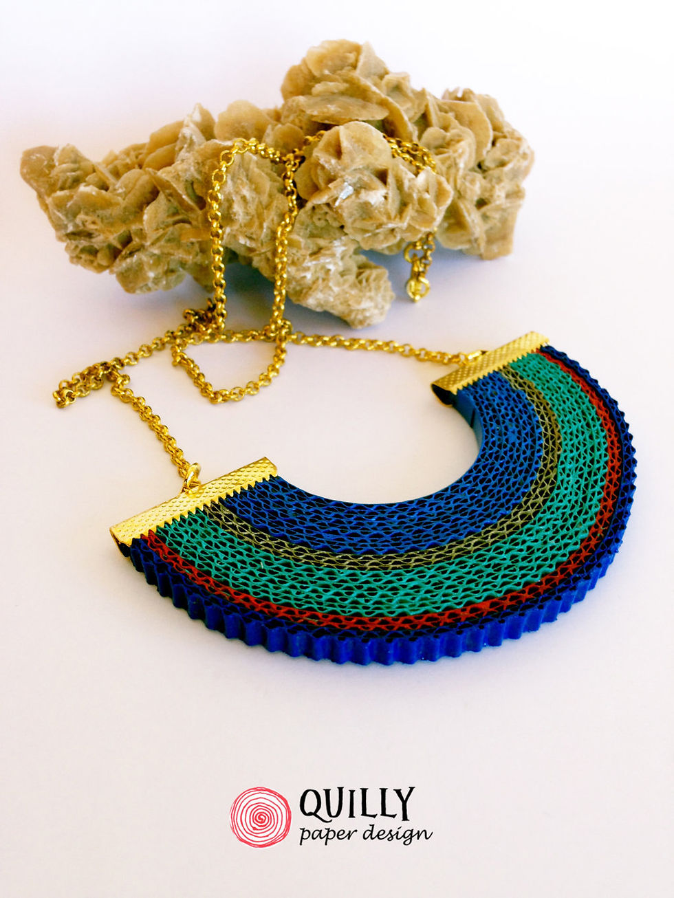collana circle_05 blu