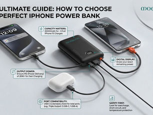 How to Choose iPhone Power Bank: 10000 vs 20000mAh Buying Guide