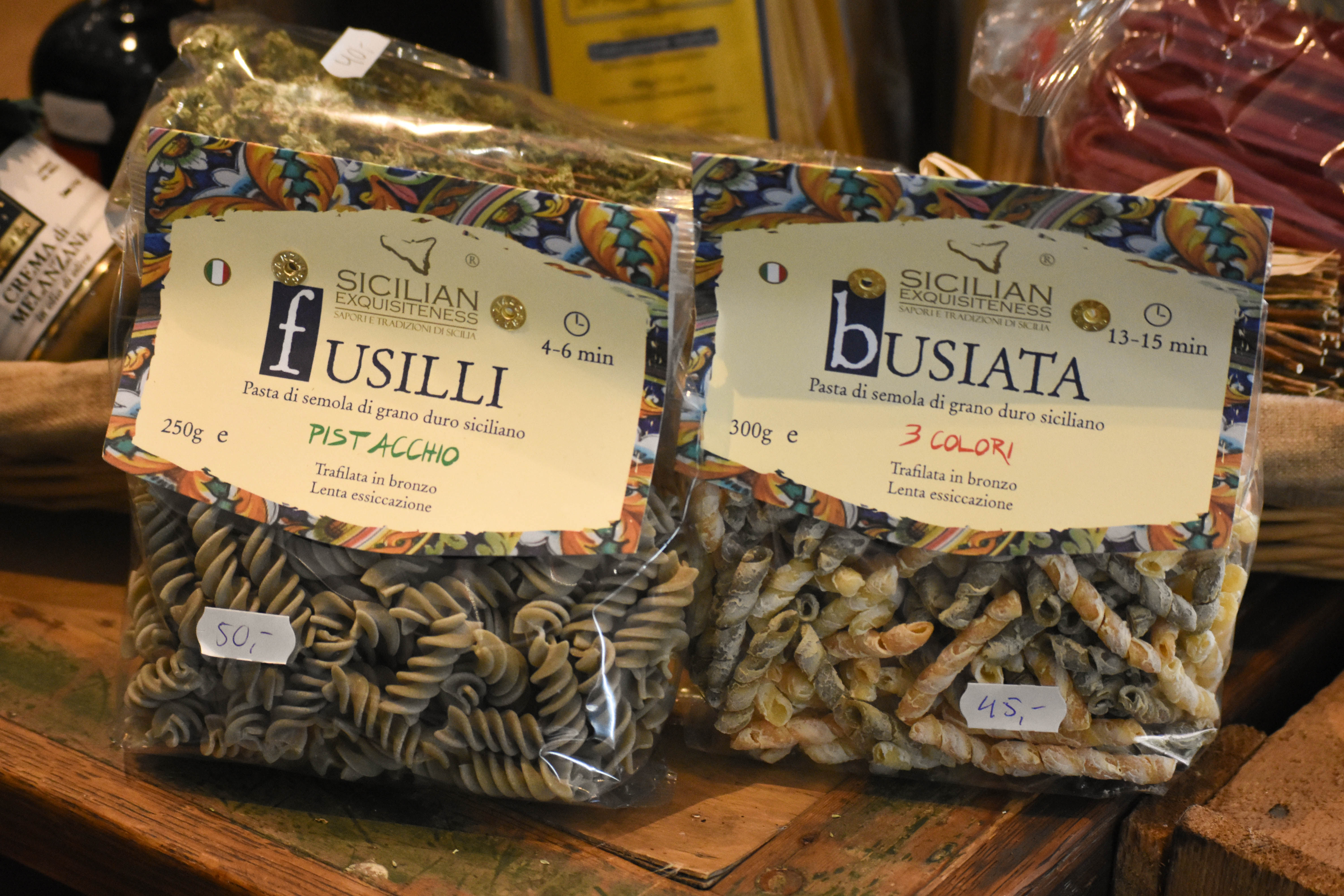 Sicilian  Exquisiteness pasta 250g, flere varianter