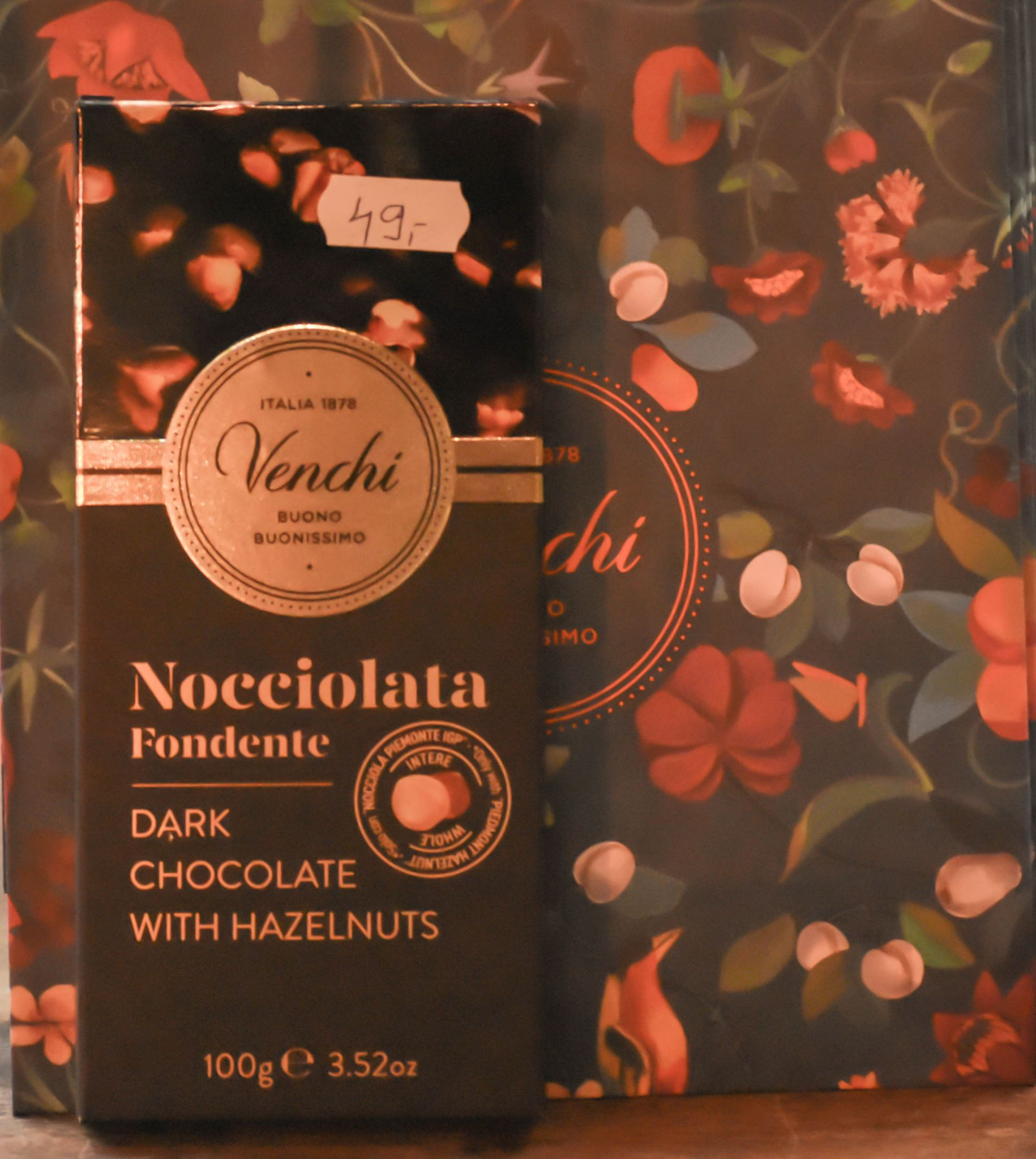 Venchi Nocciolata Fondente chokolade 110gr