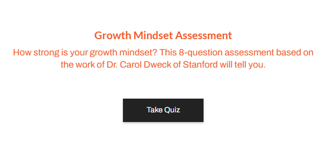 1+1: Use the difficulty + Growth mindset assessment