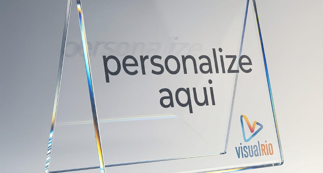 display de mesa em acrílico transparente personalizado para ponto de venda visual rio