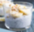Banános chia puding