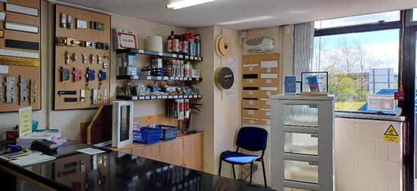 Key cutting service on-site at Lindal Security Ltd based in Milton Keynes