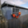 Team of industrial rope access specialists