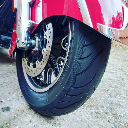 Motorbike tyre
