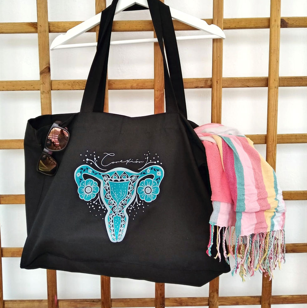 Miniatura: Shopping Bag Útero Mandala