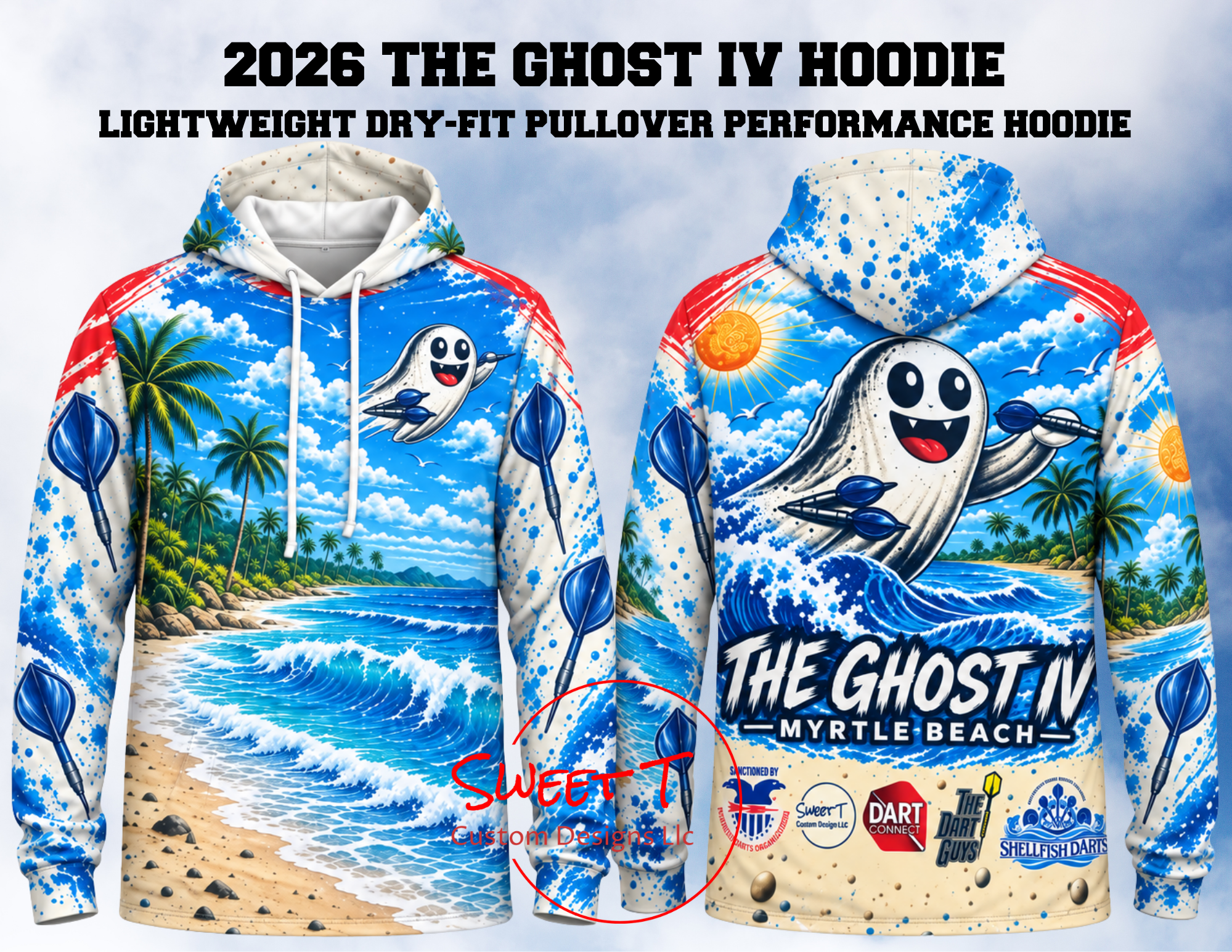 2026 The Ghost IV Lightweight Dry-Fit Hoodie