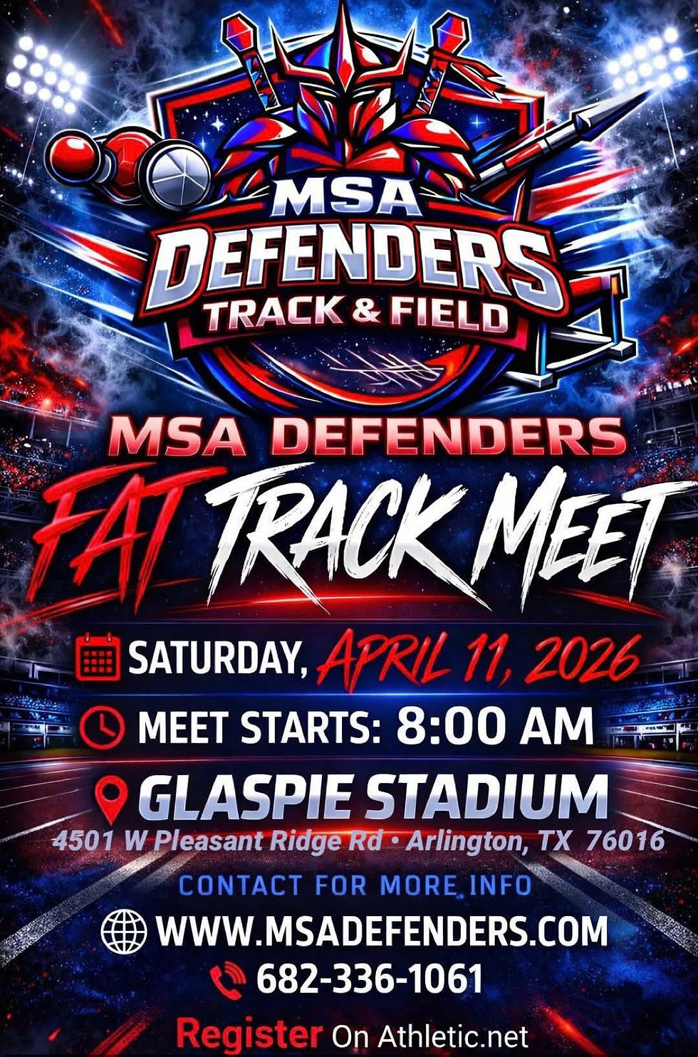 MSA Defenders Track Meet