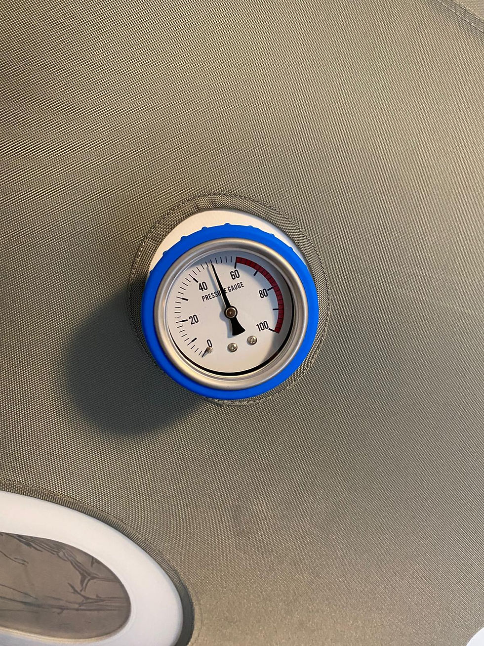 Thumbnail: Pressure gauge with a reading. Everyday Hyperbaric within a chamber setting.