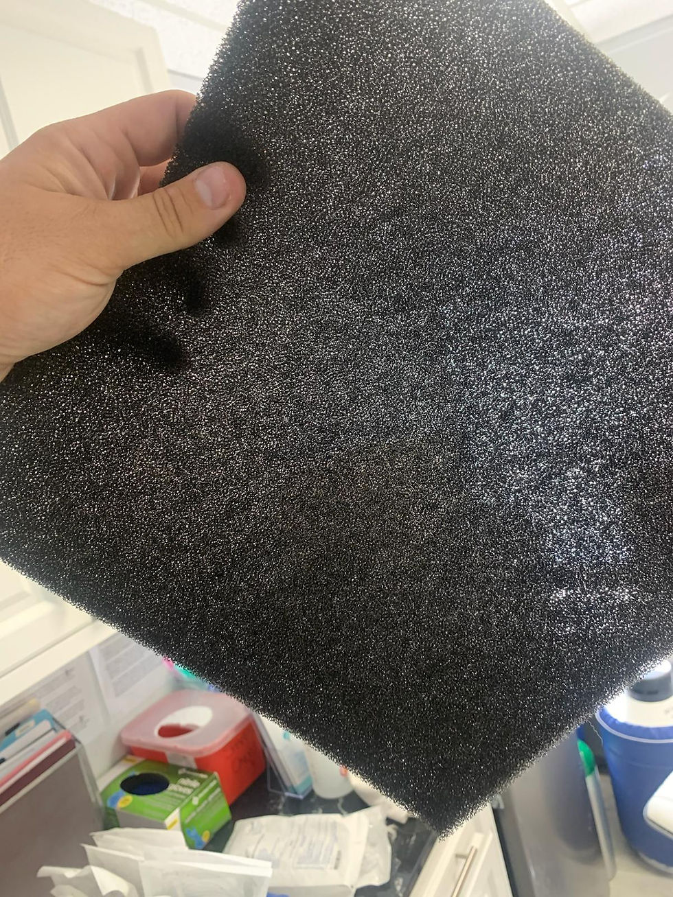 Thumbnail: Person holds a black foam pad; context unknown. Everyday Hyperbaric.