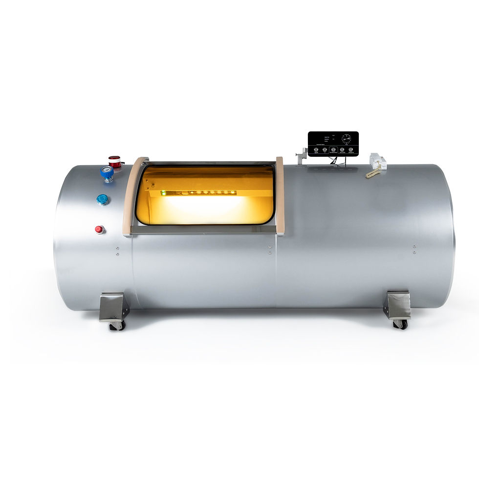 Thumbnail: The Greater Conduit of Healing 2.0 ATA laydown hardshell hyperbaric O2 chamber