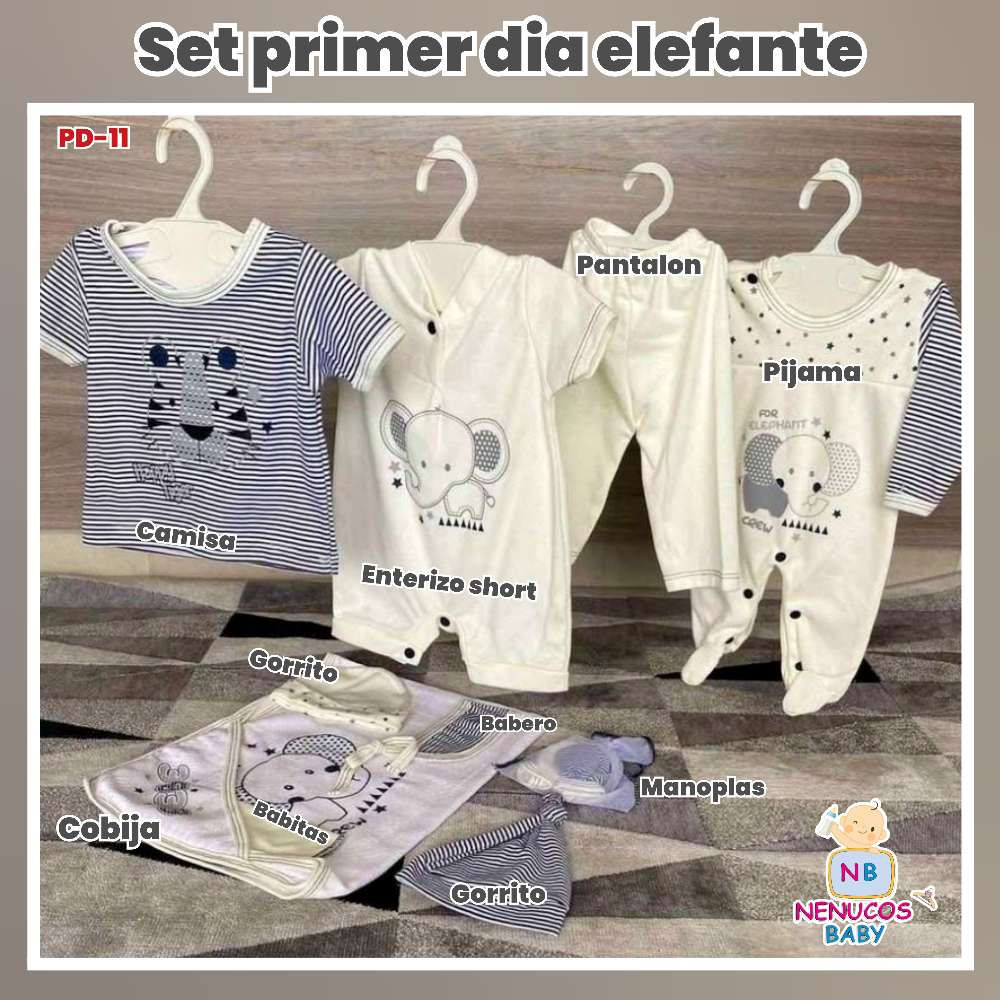 Set primer dia elefante 