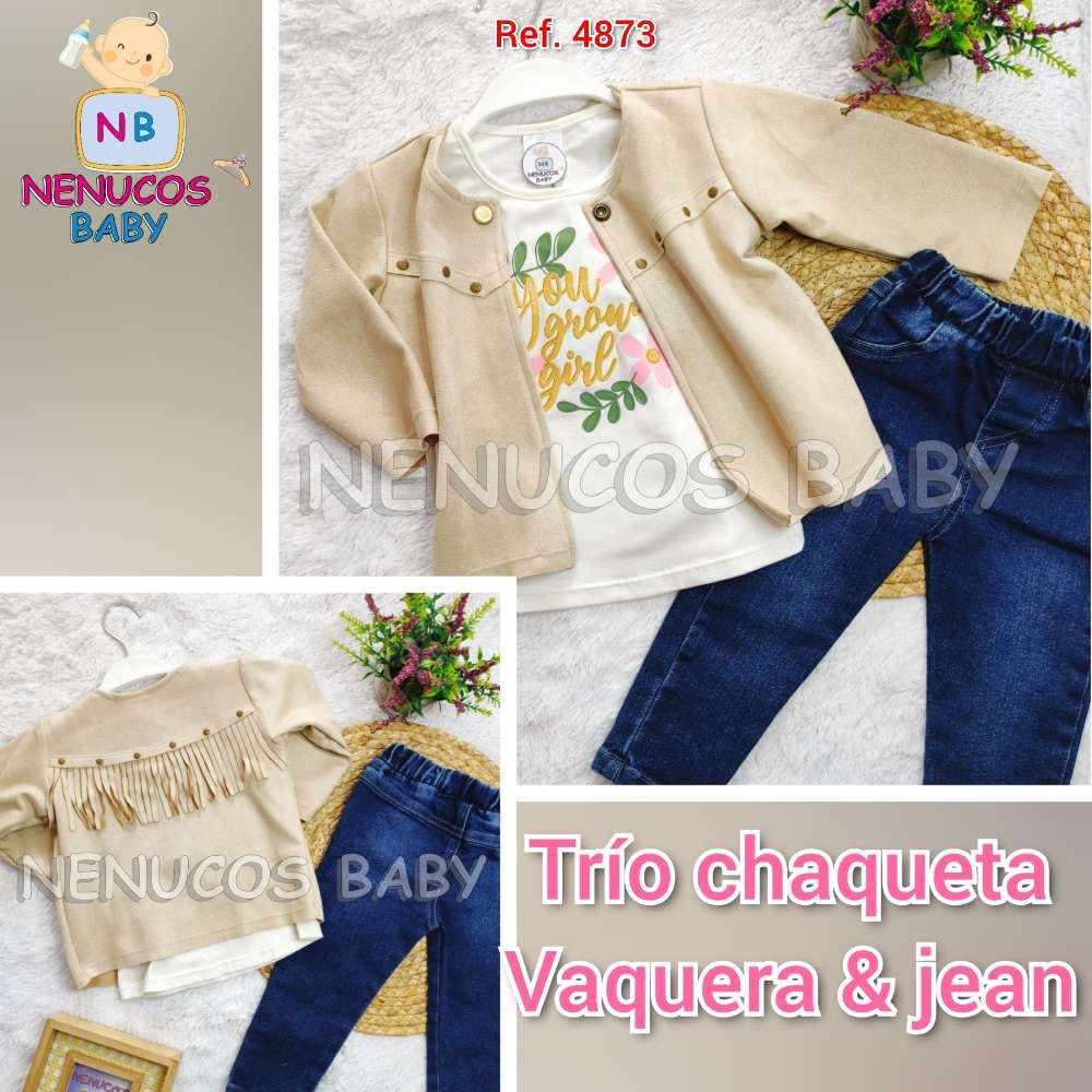 Trío chaqueta vaquerita 