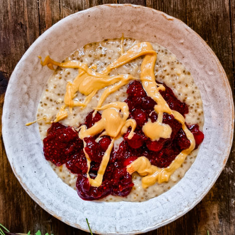Gesundes Cranberry-Kompott