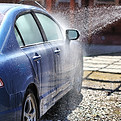 Car Being Washed
