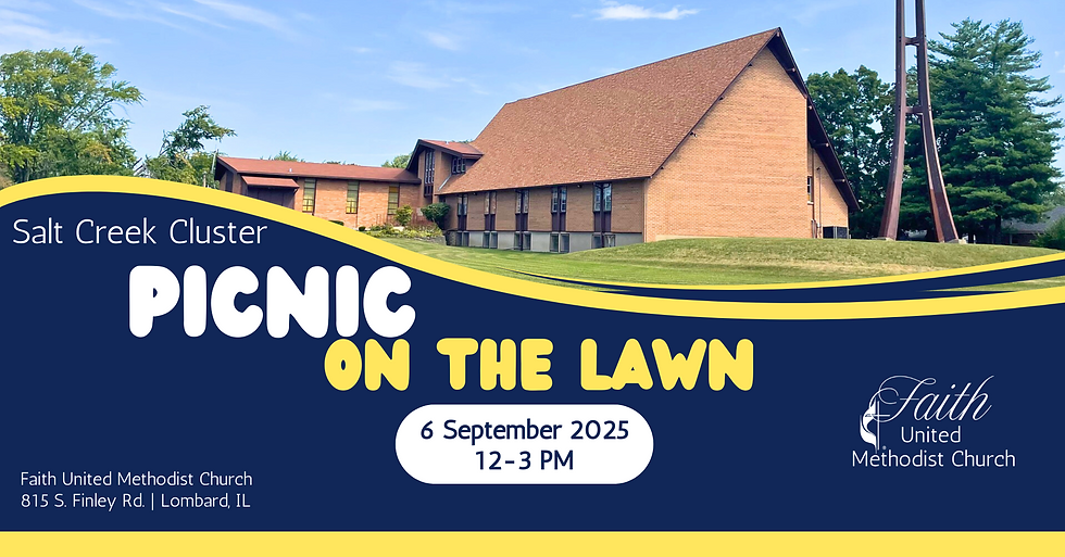 Salt Creek Cluster Picnic at Faith UMC