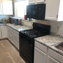Kitchen cabinets