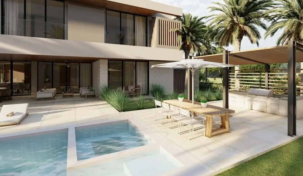 Luxury villa on Golf Course with beach club