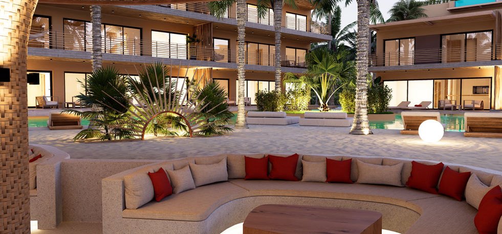 Discover your oasis at The Don Dom, where comfort meets Caribbean charm.