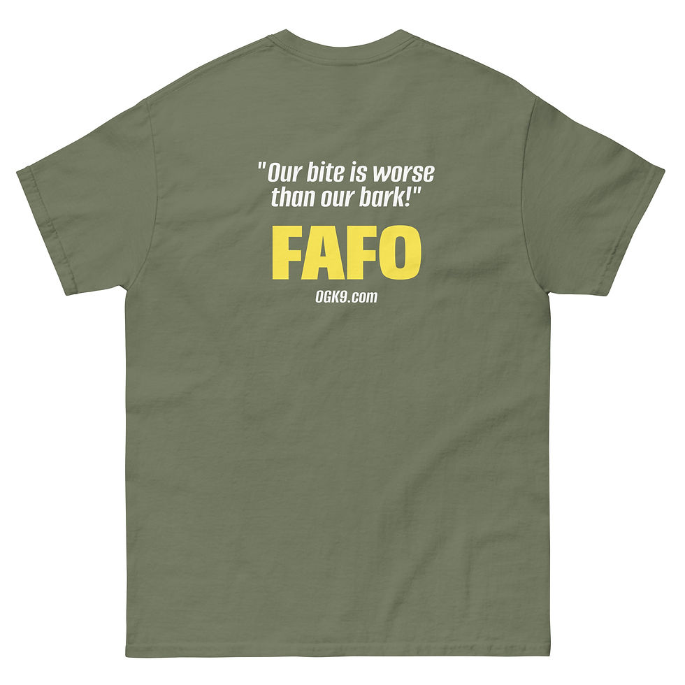 Thumbnail: Men's "Our Bite is Worse" "FAFO" Classic Tee