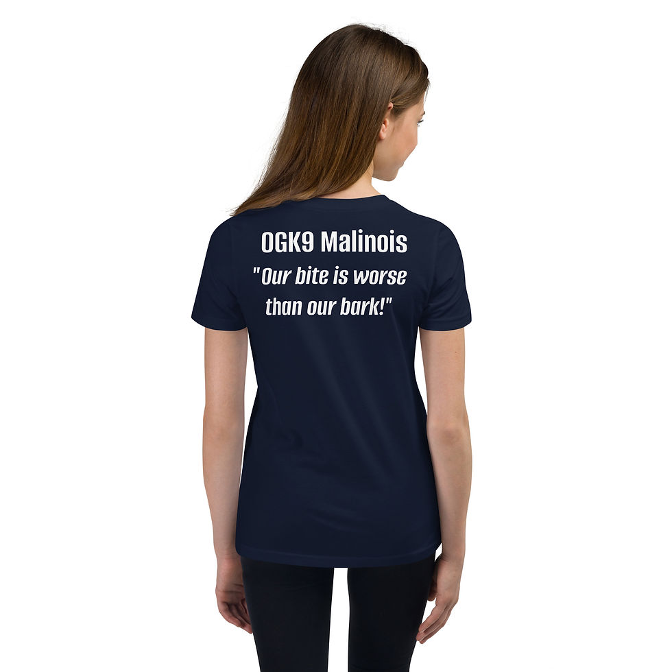 Thumbnail: Youth OGK9 "Our Bite Is Worse" Short Sleeve T-Shirt
