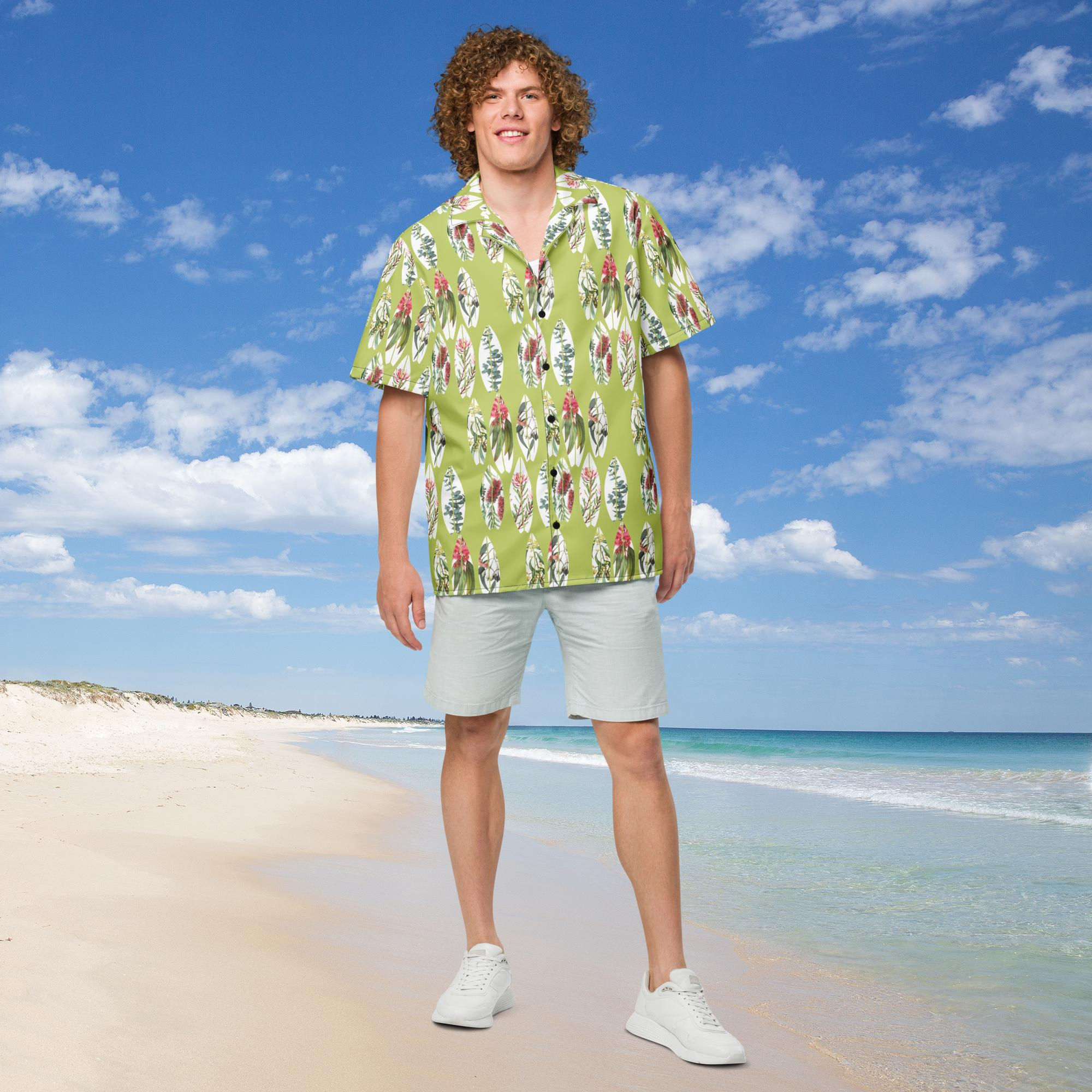 NATIVE BOARD button shirt