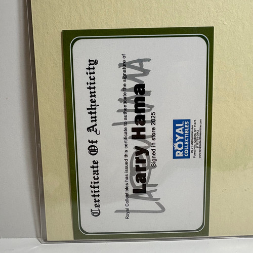 1991 MARVEL WOLVERINE # 47 SILVER FOX SIGNED BY LARRY HAMA | The