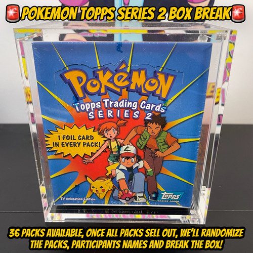 Vintage Pokemon Topps Series 2 Booster Box Break! | The Collector Zone Vintage Pokemon Topps Series 2 Booster Box Break! | The Collector Zone