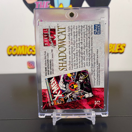 1992 Marvel Masterpieces Shadowcat Signed by Joe Jusko | The