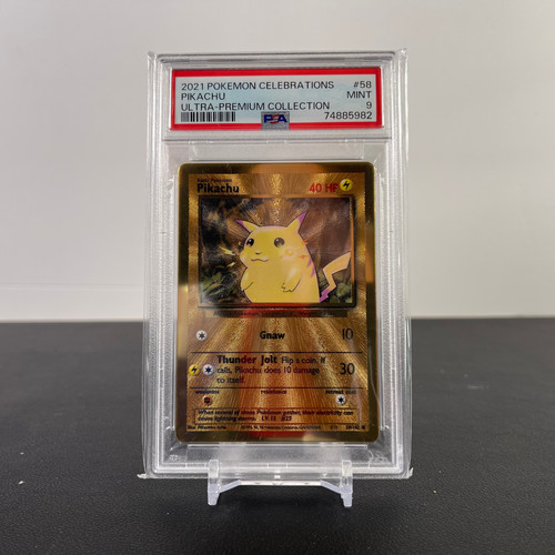 Pikachu Metal 58 PSA 9 - 2021 Pokemon Celebrations Ultra Premium