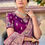 Thumbnail: Stylish Fancy Purple Saree.