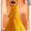 Thumbnail: Yellow Color 3 Piece Dress